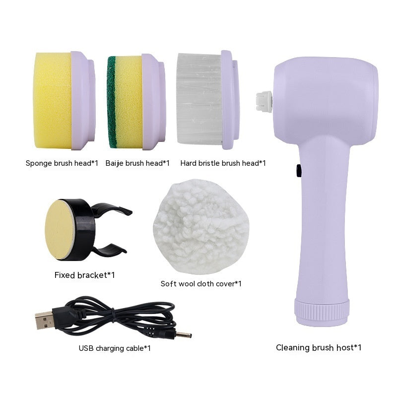 4-in-1 Electric Cleaning Handheld Brush