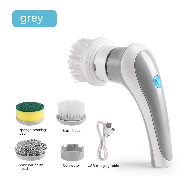 4-in-1 Electric Cleaning Handheld Brush