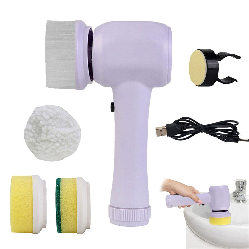 4-in-1 Electric Cleaning Handheld Brush