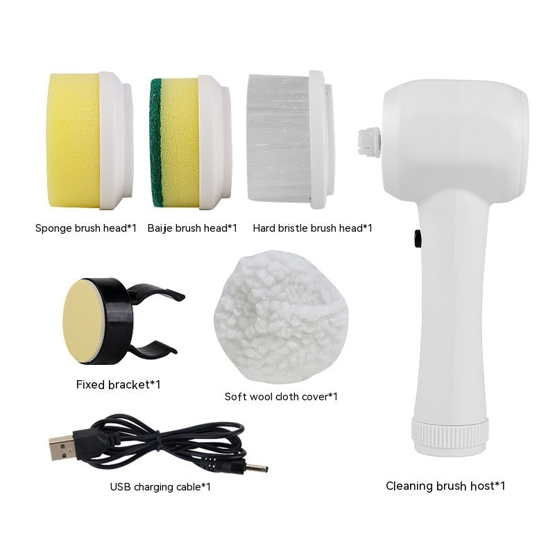 4-in-1 Electric Cleaning Handheld Brush